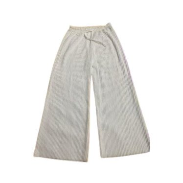 White Smart Plazzo-Polyester Material