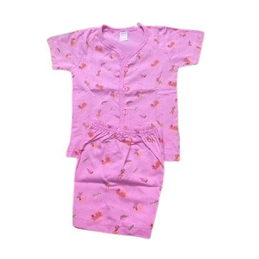 Cotton Soft Dress Set For Infants (Size - 0)
