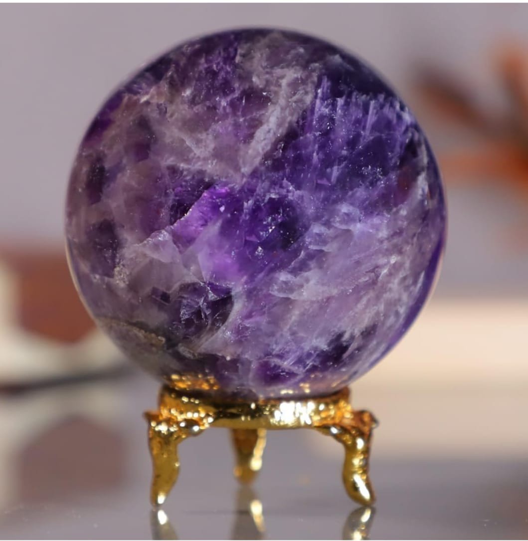 Amethyst Crystal Ball Sphere